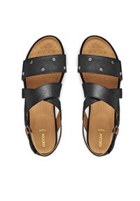 Geox Sandały D Sandal Vega D65R6B 000BC C9999 Czarny. Kolor: czarny. Materiał: skóra #3