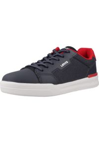 Levi's® - Kapcie LEVI'S DUTTON Niebieski. Kolor: niebieski. Materiał: syntetyk, tkanina. Sport: turystyka piesza