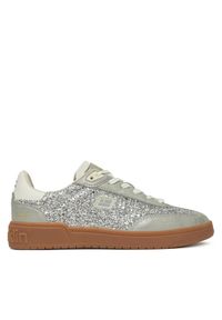 Sneakersy D.Franklin. Kolor: srebrny