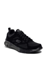 skechers - Skechers Sneakersy Ezdez 52748/BBK Czarny. Kolor: czarny. Materiał: zamsz, skóra #8