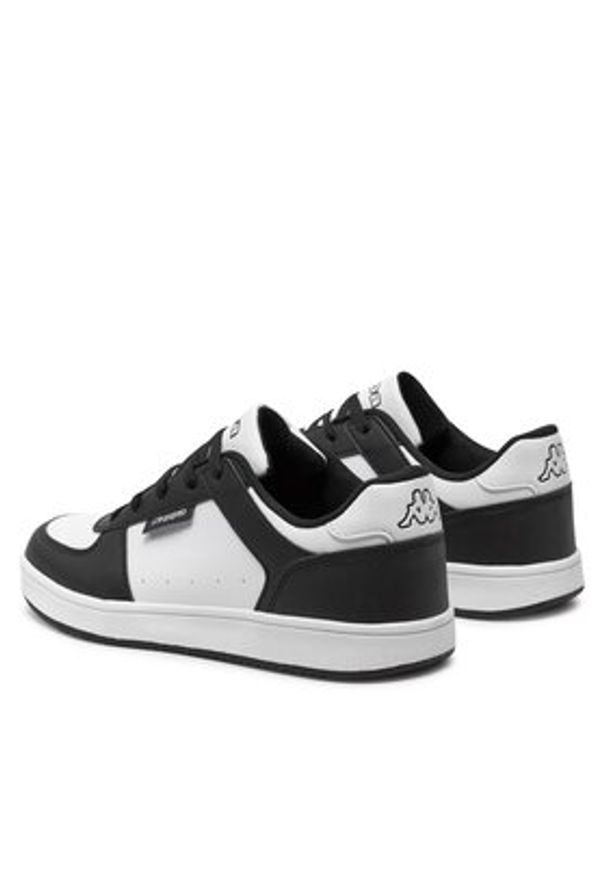 Kappa Sneakersy Logo Malone 4 341R5DW Biały. Kolor: biały. Materiał: skóra