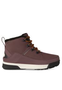The North Face Trzewiki Sierra Mid Lace W NF0A4T3XC9R1 Brązowy. Kolor: brązowy. Materiał: nubuk, skóra