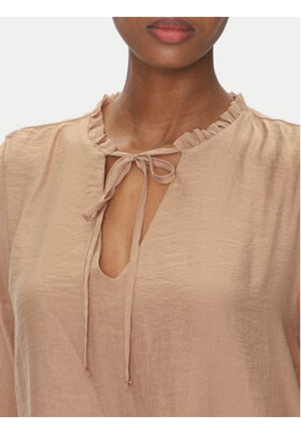 ViCOLO Sukienka letnia TD0753 Beżowy Regular Fit. Kolor: beżowy. Materiał: syntetyk. Sezon: lato