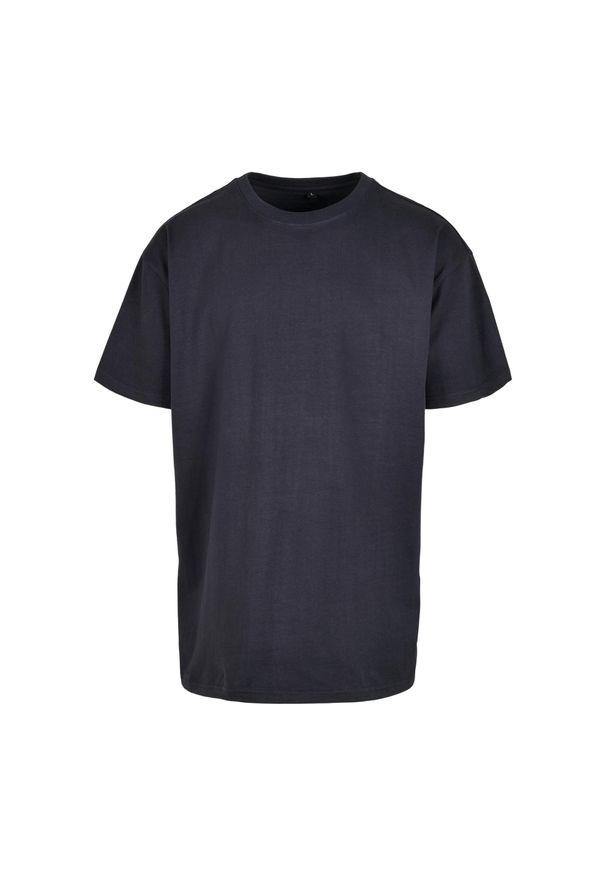 BUILD YOUR BRAND - Ponadwymiarowa Koszulka Dla Dorosłych Unisex Heavyweight. Kolor: niebieski