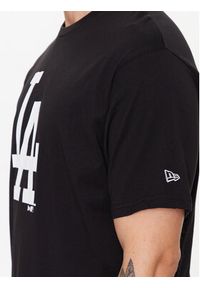 New Era T-Shirt La Dodgers Mlb League Essential 60332293 Czarny Oversize. Kolor: czarny. Materiał: bawełna #3
