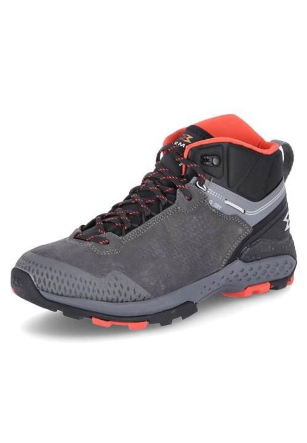 Buty trekkingowe męskie Garmont Groove Mid. Wysokość cholewki: za kostkę. Zapięcie: sznurówki. Kolor: czarny, szary, wielokolorowy. Materiał: materiał. Szerokość cholewki: normalna. Sport: turystyka piesza