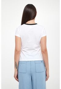 T-shirt damski DKNY JEANS. Materiał: jeans #3