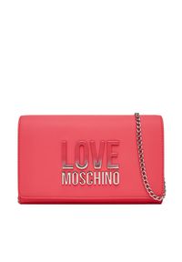Love Moschino - Torebka LOVE MOSCHINO. Kolor: różowy