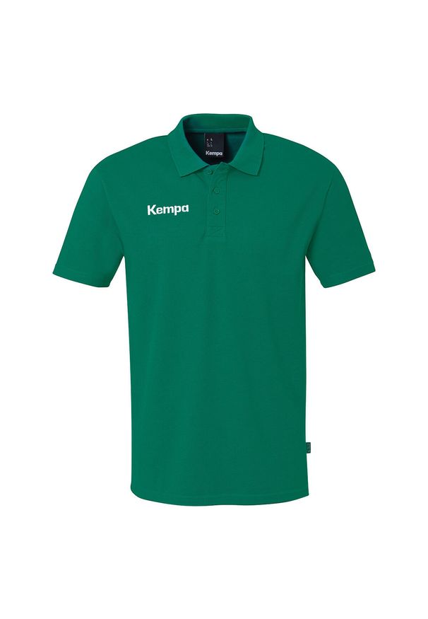 KEMPA - Koszulka polo dla dzieci Kempa Classic. Typ kołnierza: polo. Kolor: czarny, biały, zielony, wielokolorowy. Styl: młodzieżowy