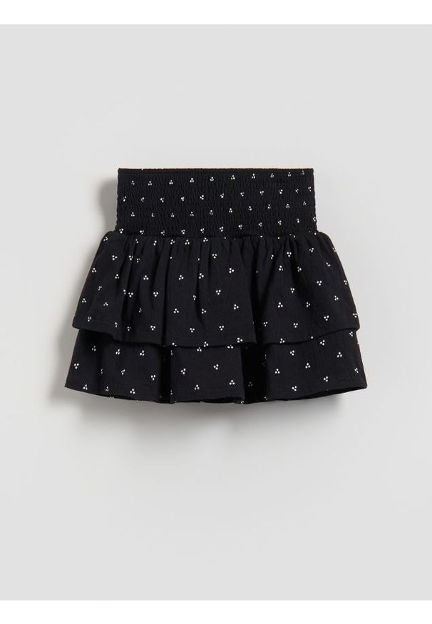 Reserved - Spódnico-szorty - czarny. Kolor: czarny. Materiał: bawełna