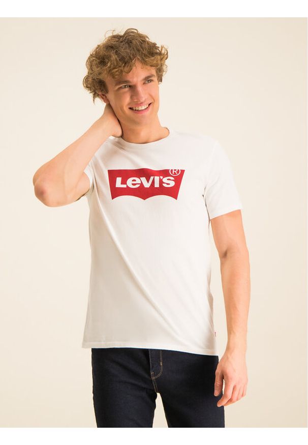 Levi's® T-Shirt Graphic Set 17783-0140 Biały Regular Fit. Kolor: biały. Materiał: bawełna