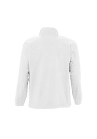 SOL'S - Męski Polar North Bluza Polarowa Outdoor. Kolor: biały. Materiał: polar. Sezon: zima. Styl: sportowy
