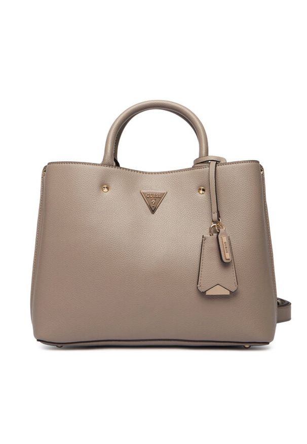 Guess Torebka Meridian II HWBG69 74060 Beżowy. Kolor: beżowy. Materiał: skórzane