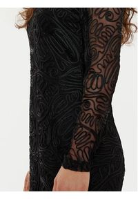 Tatuum Sukienka koktajlowa Noemi T2424.196B Czarny Slim Fit. Kolor: czarny. Materiał: syntetyk. Styl: wizytowy #4