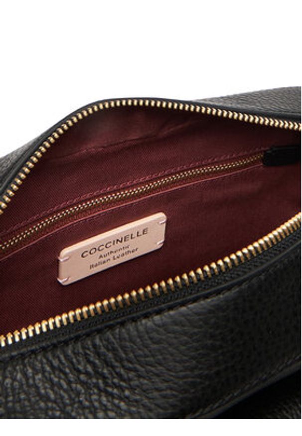 Coccinelle Torebka MF6 Coccinelle Beat Soft E1 MF6 55 04 01 Czarny. Kolor: czarny. Materiał: skórzane