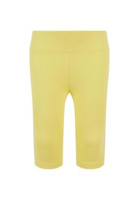 Urban Classics - Spodenki Rowerowe Dla Dziewczynki Z Wysokimi Stanami. Stan: podwyższony. Kolor: pomarańczowy, wielokolorowy, żółty. Sport: turystyka piesza