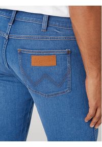 Wrangler Szorty jeansowe Colton W16CXPZ35 112330744 Niebieski Regular Fit. Kolor: niebieski. Materiał: bawełna, jeans