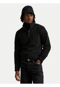 Polo Ralph Lauren Polar 710951454001 Czarny Regular Fit. Typ kołnierza: polo. Kolor: czarny. Materiał: syntetyk