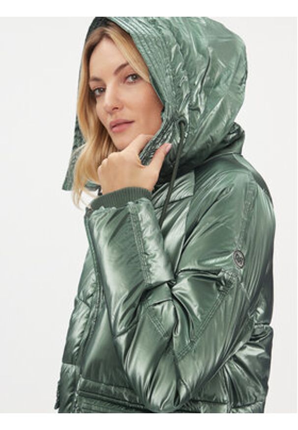 Rinascimento Kurtka zimowa CFC0113544003 Zielony Regular Fit. Kolor: zielony. Materiał: syntetyk. Sezon: zima