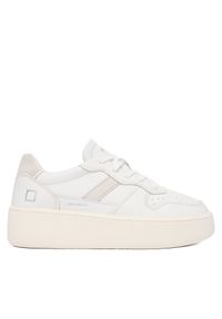 Sneakersy D.A.T.E.. Kolor: biały. Obcas: na platformie