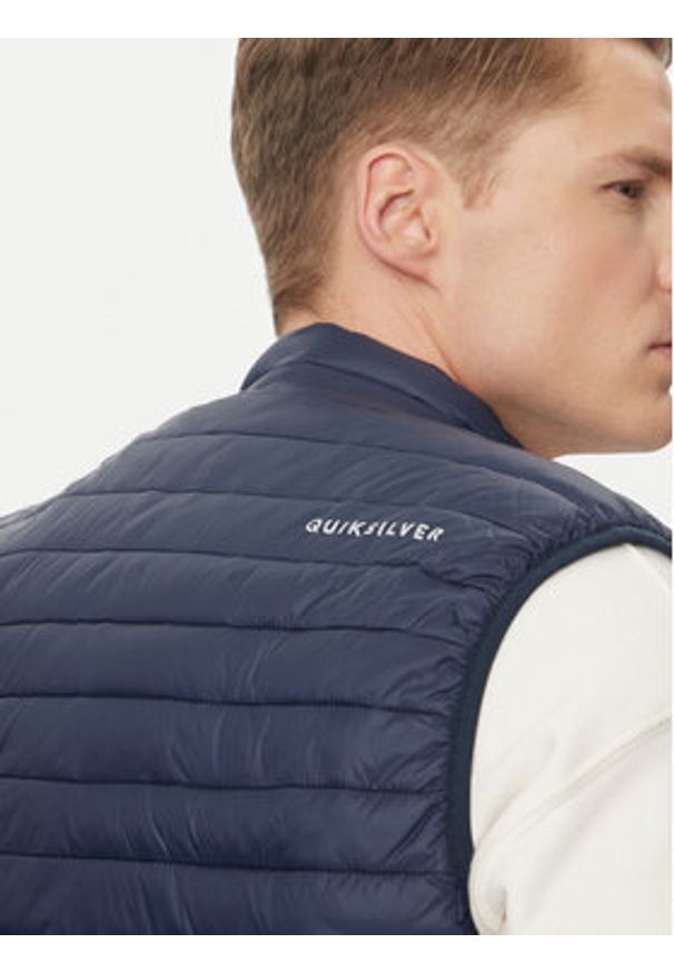 Quiksilver Kamizelka Scalysleeveless Jckt EQYJK04009 Granatowy Regular Fit. Kolor: niebieski. Materiał: syntetyk