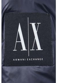Armani Exchange kurtka puchowa męska kolor granatowy zimowa. Kolor: niebieski. Materiał: puch. Sezon: zima #3