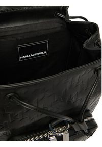 Karl Lagerfeld - KARL LAGERFELD Plecak A3M30180 Czarny. Kolor: czarny. Materiał: materiał #4