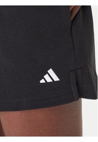 Adidas - adidas Szorty sportowe Essentials Small Logo Feel Cozy JC5925 Czarny Regular Fit. Kolor: czarny. Materiał: bawełna #3
