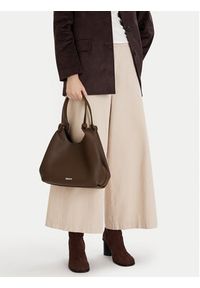 DKNY Torebka R42BAE49 Brązowy. Kolor: brązowy. Materiał: skórzane #7