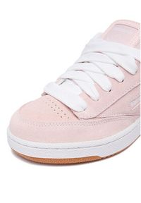 Reebok Sneakersy EO-CLUB C BULC CLN 100239221 Różowy. Kolor: różowy. Materiał: skóra, zamsz. Model: Reebok Club #3