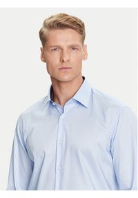 BOSS Koszula H-Joe 50545145 Błękitny Regular Fit. Kolor: niebieski. Materiał: bawełna
