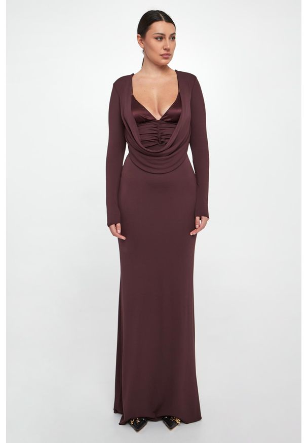 Elisabetta Franchi - Sukienka wieczorowa maxi ELISABETTA FRANCHI. Styl: wizytowy. Długość: maxi