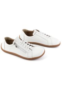 Olivier Buty minimalistyczne barefoot skórzane damskie 1242 białe. Kolor: biały. Materiał: skóra. Szerokość cholewki: normalna. Styl: elegancki #11