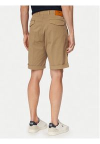 Aeronautica Militare Szorty materiałowe 261BE0278UCT04292 Beżowy Regular Fit. Kolor: beżowy. Materiał: bawełna #4