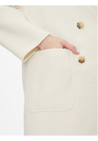 MAX&Co. Płaszcz wełniany Riccardo Biały Regular Fit. Kolor: biały. Materiał: wełna #5