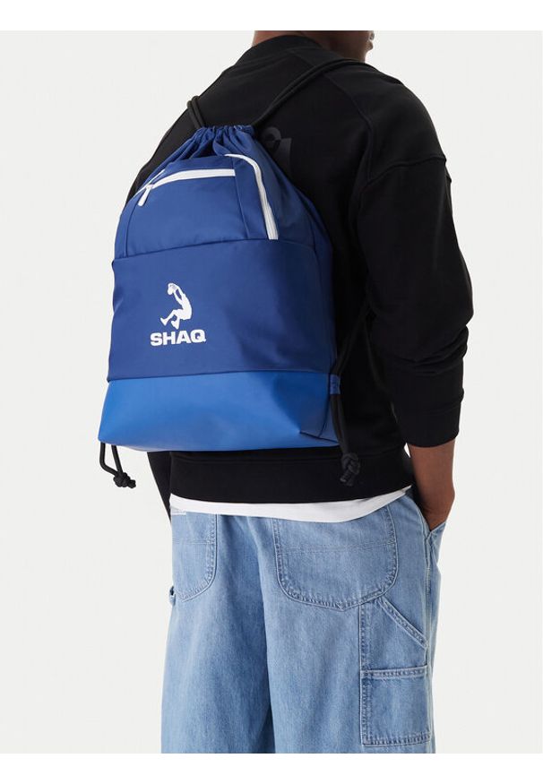 Shaq - SHAQ Worek CWBEO-SHAQ-F-001-09 Granatowy. Kolor: niebieski. Materiał: materiał