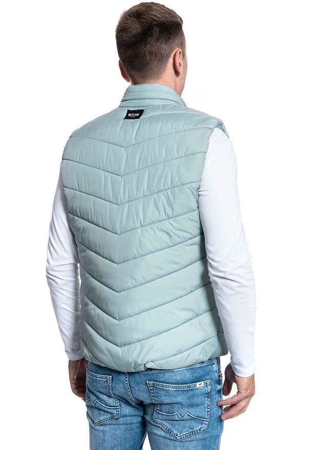 Mustang - MĘSKI BEZRĘKAWNIK MUSTANG DENNIS LIGHT PADDED 1009813 6465. Długość rękawa: bez rękawów