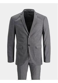 Jack & Jones Garnitur Franco 12181339 Szary Super Slim Fit. Kolor: szary. Materiał: syntetyk #3