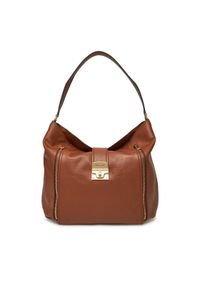 MICHAEL Michael Kors Torebka 30S5G9XH3T Brązowy. Kolor: brązowy. Materiał: skórzane