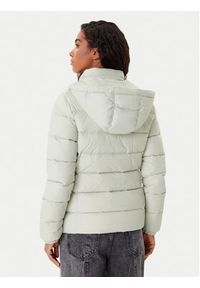 Tommy Jeans Kurtka puchowa Basic DW0DW18312 Zielony Slim Fit. Kolor: zielony. Materiał: syntetyk #4