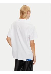 Karl Lagerfeld Jeans T-Shirt 246J1706 Biały Relaxed Fit. Kolor: biały. Materiał: bawełna #5