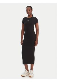 Tommy Jeans Sukienka codzienna DW0DW22339 Czarny Slim Fit. Okazja: na co dzień. Kolor: czarny. Materiał: wiskoza. Typ sukienki: proste. Styl: casual #1