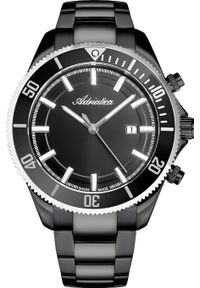 Zegarek Adriatica Zegarek męski Adriatica A1139.S1R6Q czarny. Kolor: czarny #1