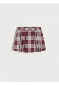 Reserved - Szorty imitujące spódnicę - wielobarwny. Materiał: dzianina, bawełna #1