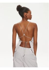 Calvin Klein Jeans Top Parachute J20J223131 Szary Relaxed Fit. Kolor: szary. Materiał: syntetyk #5