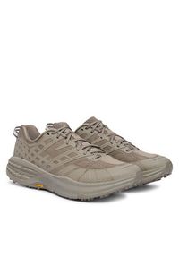HOKA - Hoka Buty do biegania Speedgoat 2 Ts 1171910 Brązowy. Kolor: brązowy. Materiał: materiał #4