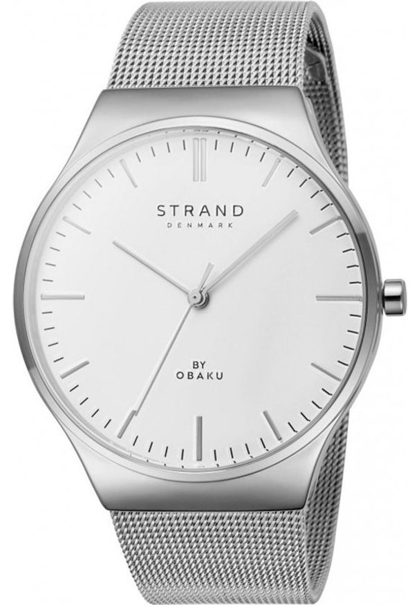 Zegarek Strand Zegarek damski Strand S717LXCWMC srebrny. Kolor: srebrny