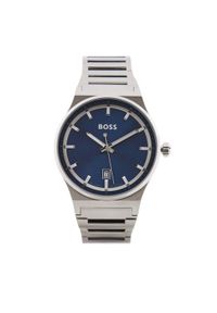 BOSS Zegarek Candor 1514076 Srebrny. Kolor: srebrny