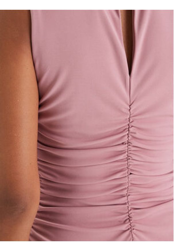 Marella Sukienka koktajlowa Mirra 2613621021 Różowy Slim Fit. Kolor: różowy. Materiał: wiskoza. Styl: wizytowy