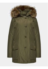 Woolrich Kurtka zimowa Arctic Raccoon CFWWOU0538FRUT0001 Zielony Regular Fit. Kolor: zielony. Materiał: syntetyk, bawełna. Sezon: zima #7